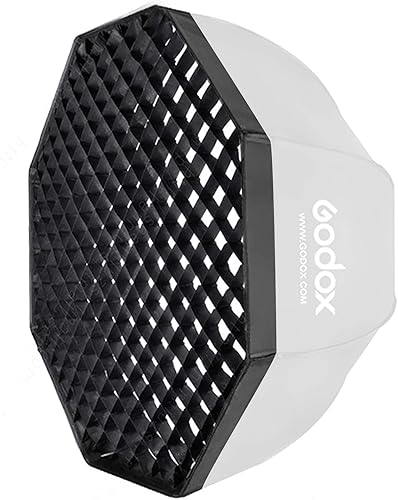 Soonpho - Rejilla octágono portátil de 32 pulgadas para Godox SB-UE Softbox, reflector de luz flash para foto, reflector, sólo, 31.5 in