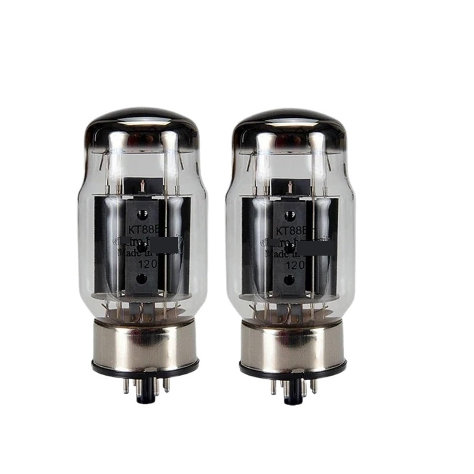 FLEYYXBN KT88 Vacuum Tube HiFi Audio Tube Replaces EL34 6P3P 6N3C 6550 KT120(2pcs Matched Pair)
