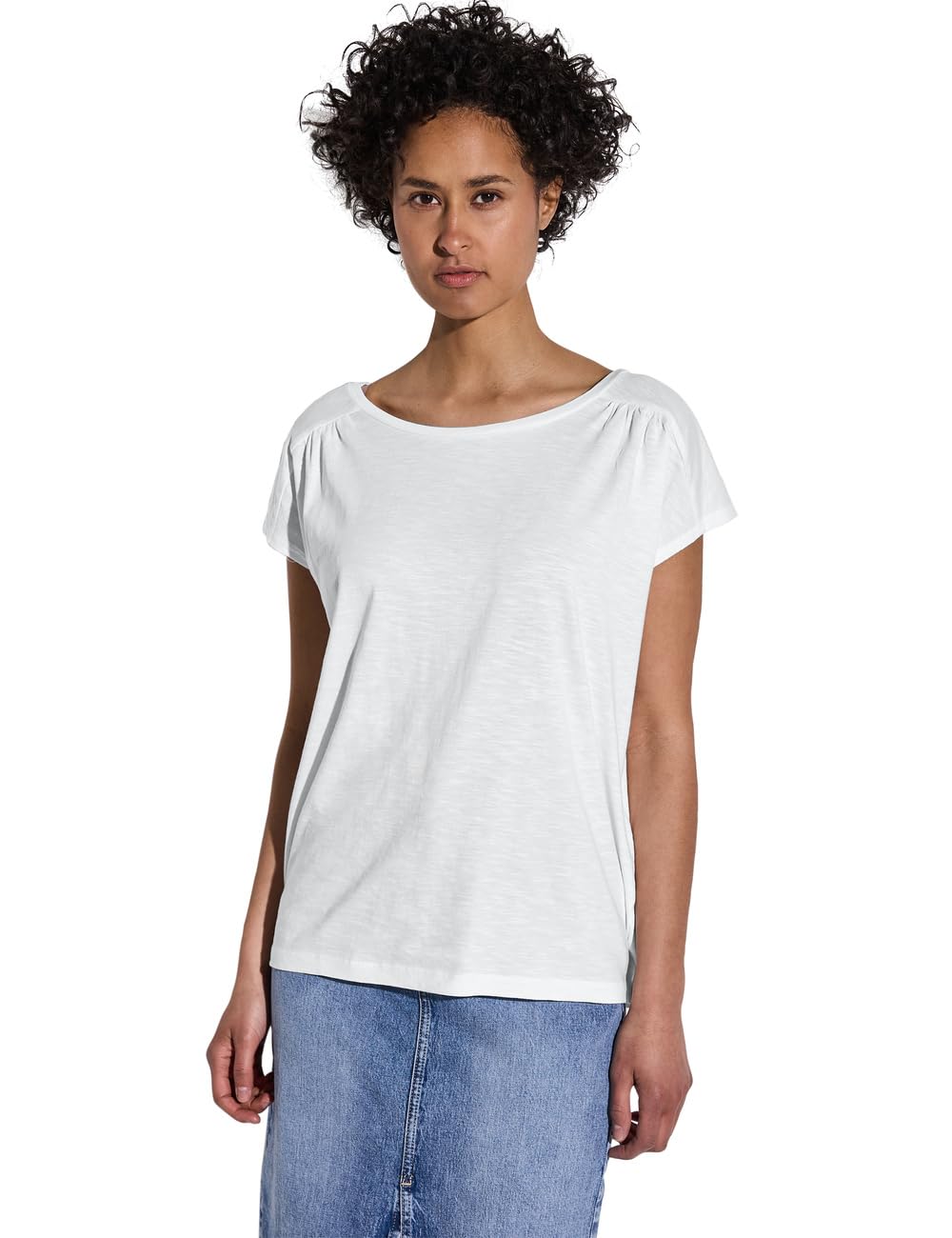 Street One T-shirt basic - light green/verde chiaro - (Second hand