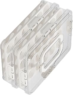 Egg Preservation Container, Safe Oocyte Storage Box, Stackable Transparent Oocyte Box Suitable for Storing Embryos, Holding Oocytes, or Displaying Easter Eggs