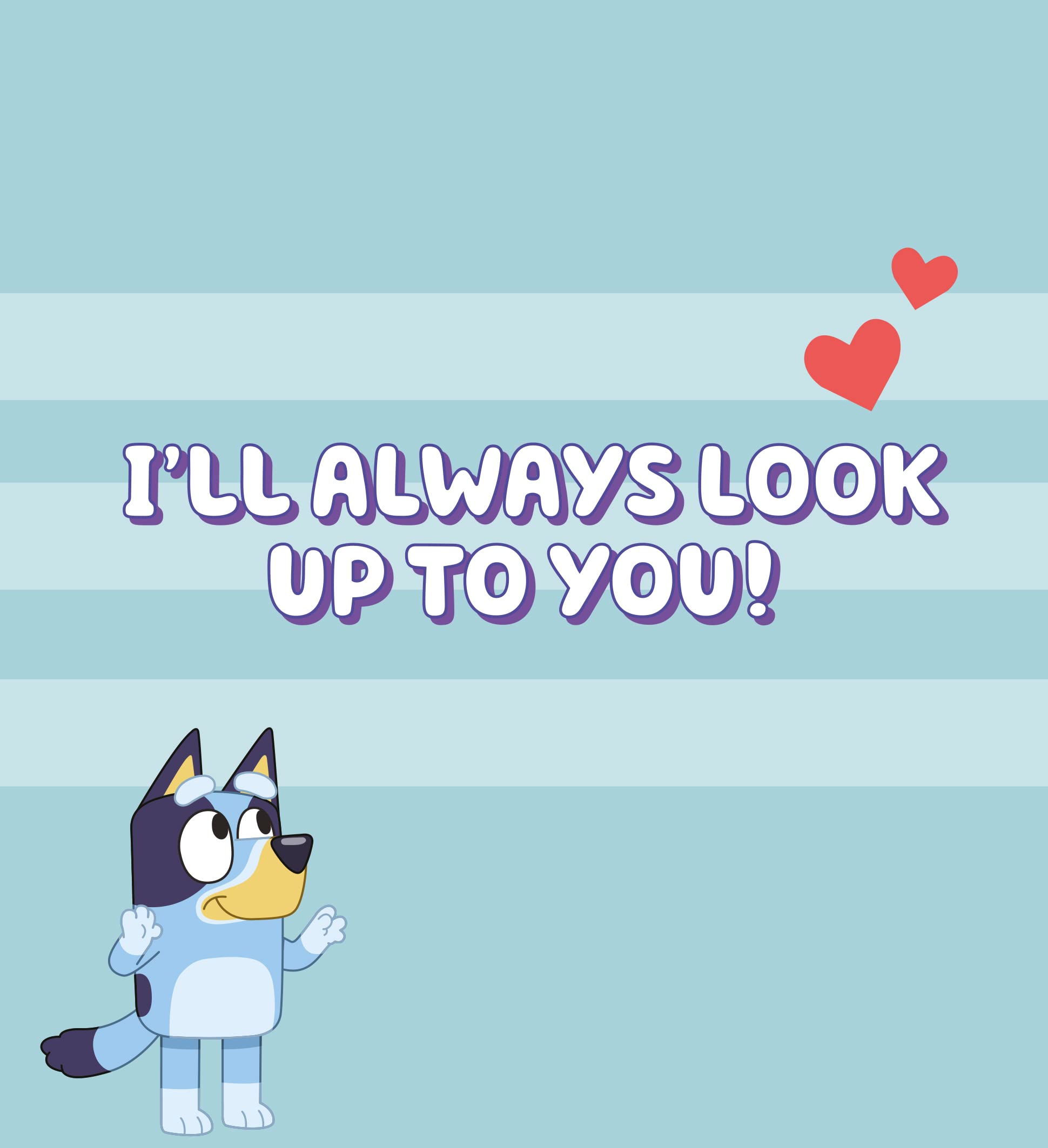 Danilo Promotions LTD Bluey Vatertagskarte Für Papa, Happy