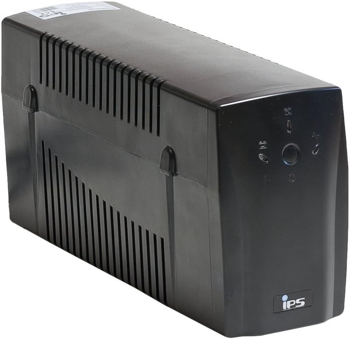 IPS Uninterruptible Power Supply 600VA 360W UPS SCHUKO NEW (Black)