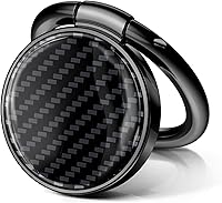 Vista 18 de GVIEWIN Soporte de anillo para teléfono celular con purpurina, soporte metálico con agarre, rotación de 360°, compatible con iPhone 17/16/15/14/Pro