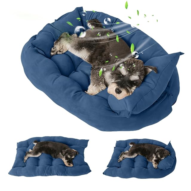 PETCUTE Ortopédica Camas Perro Grande,Multifuncional Cama para Perros,Colchoneta Perro Antideslizante,Cama…