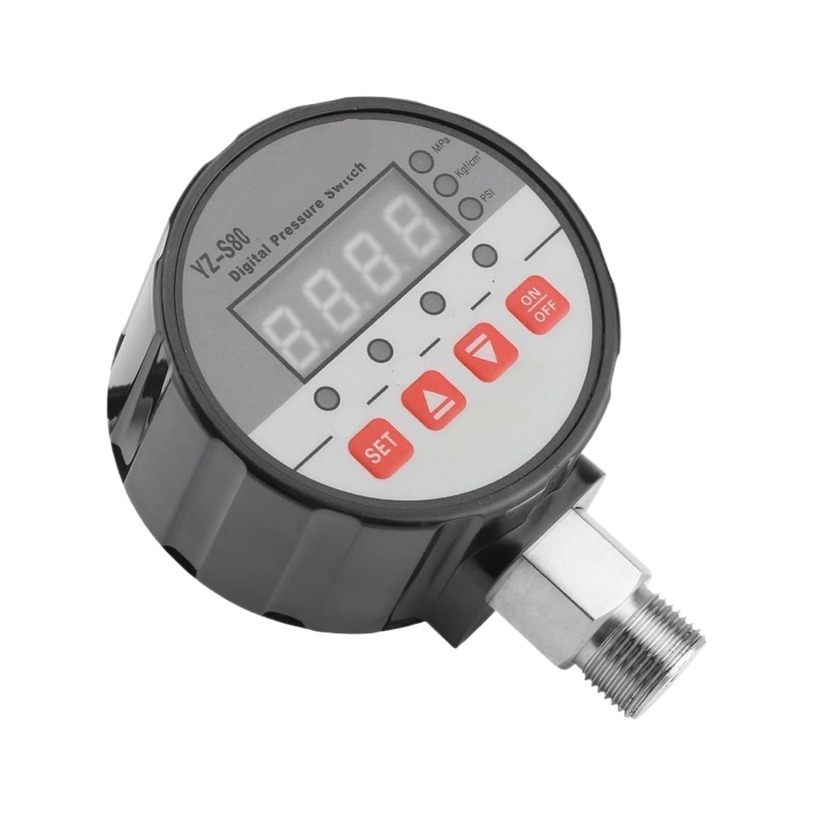 Poahncu One Color Pressure Regulator, Pressure Switch, Digital Led Controller 0-5Mpa, 220V, 0.5% Fs For Water Pump,For Spray Gun
