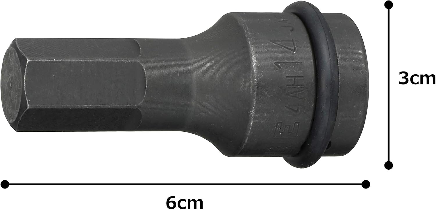 TONE 1/2 Drive Impact Hex Socket (4AH-14)