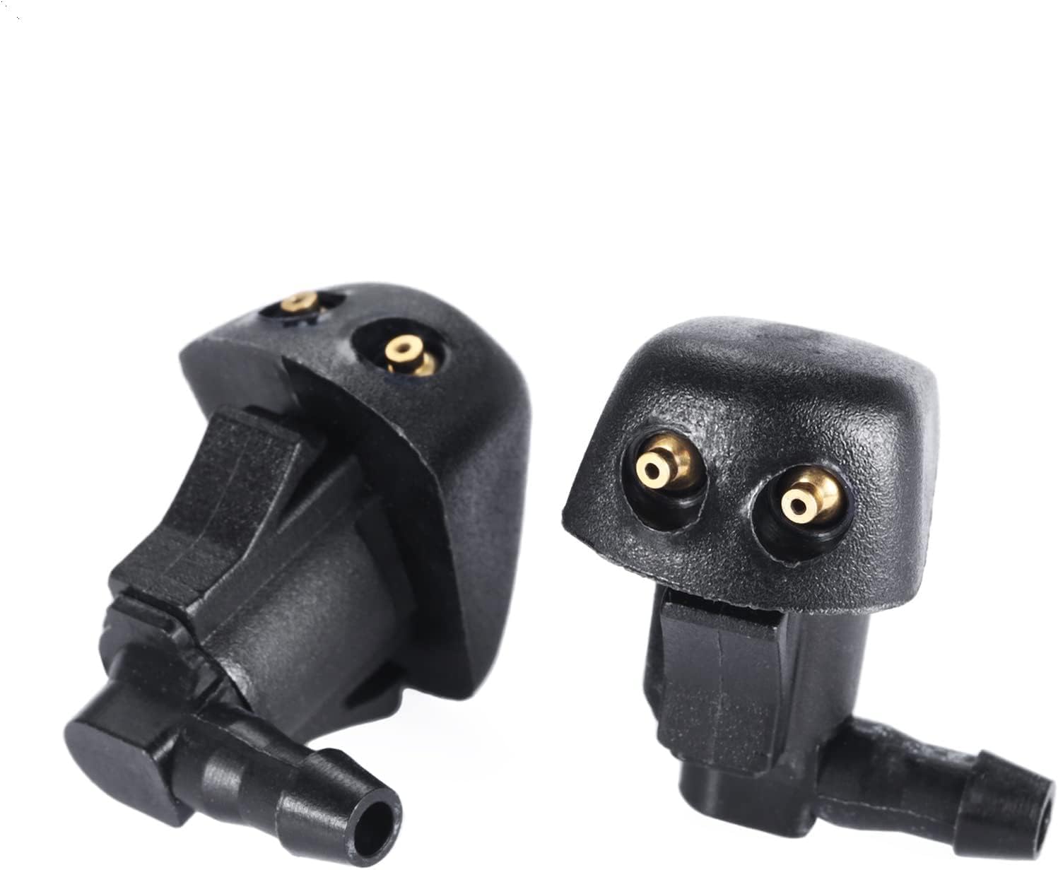 Car Windshield Washer Nozzles for Mazda 6 5 2 Rx 8, Windscreen Wiper Washer Spray Jet Kit ABS Plastic Replacement Accessories