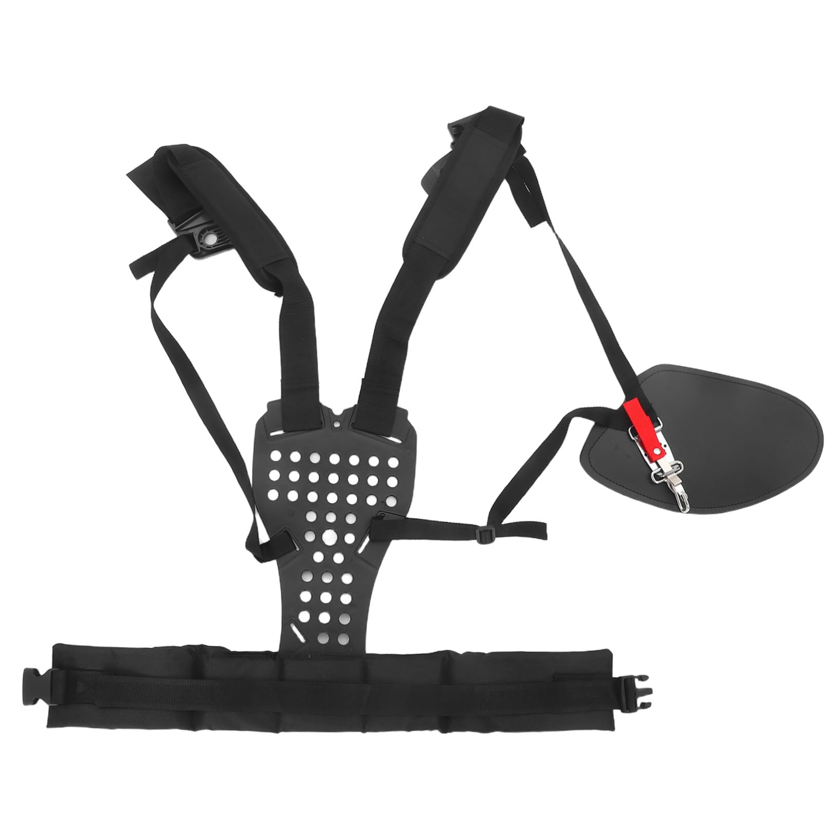 Cinghia del Trimmer Regolabile Imbarazione del Mazzazione Prople Cintura Imbottita per Spalla Trimmer Fascia Tagliafoglie per Soffiatore Tracolla di Ricambio Tracolla Bordata Black