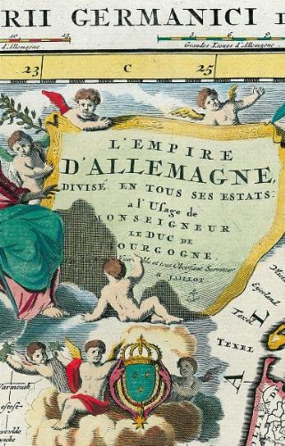 Historische Karte: Deutschland - Das Heilige Römische Reich 1740 (Plano): Mit seinen zehn Reichskreisen
