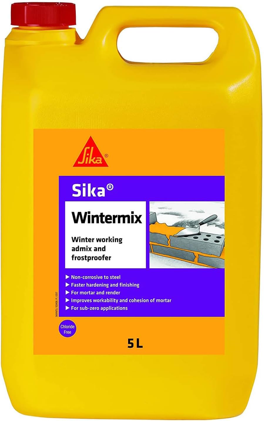 Sika Wintermix Admixture, 5 Litre