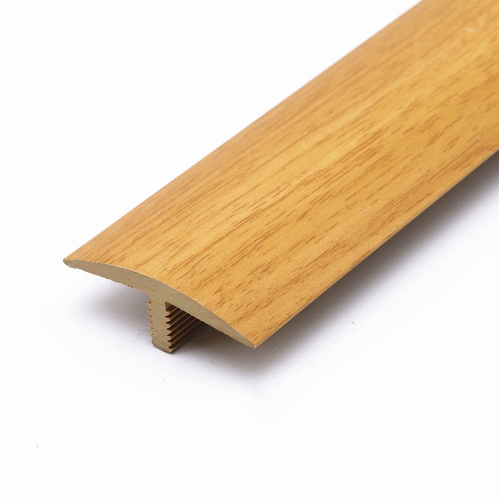PVC T-Moulding Tappeto/Striscia di Transizione per Pavimento per Gap, Bordo per Pavimento Autoadesivo, 35 Pollici L, per Pavimenti in Legno/Laminato/Vinile/Pias,I-