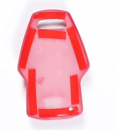 Miniatura 5 de Cubierta protectora de botón para motor de automóvil para Chevrolet C8 Corvette Accessories Stingray Z06 2020-2023 (rojo UV)