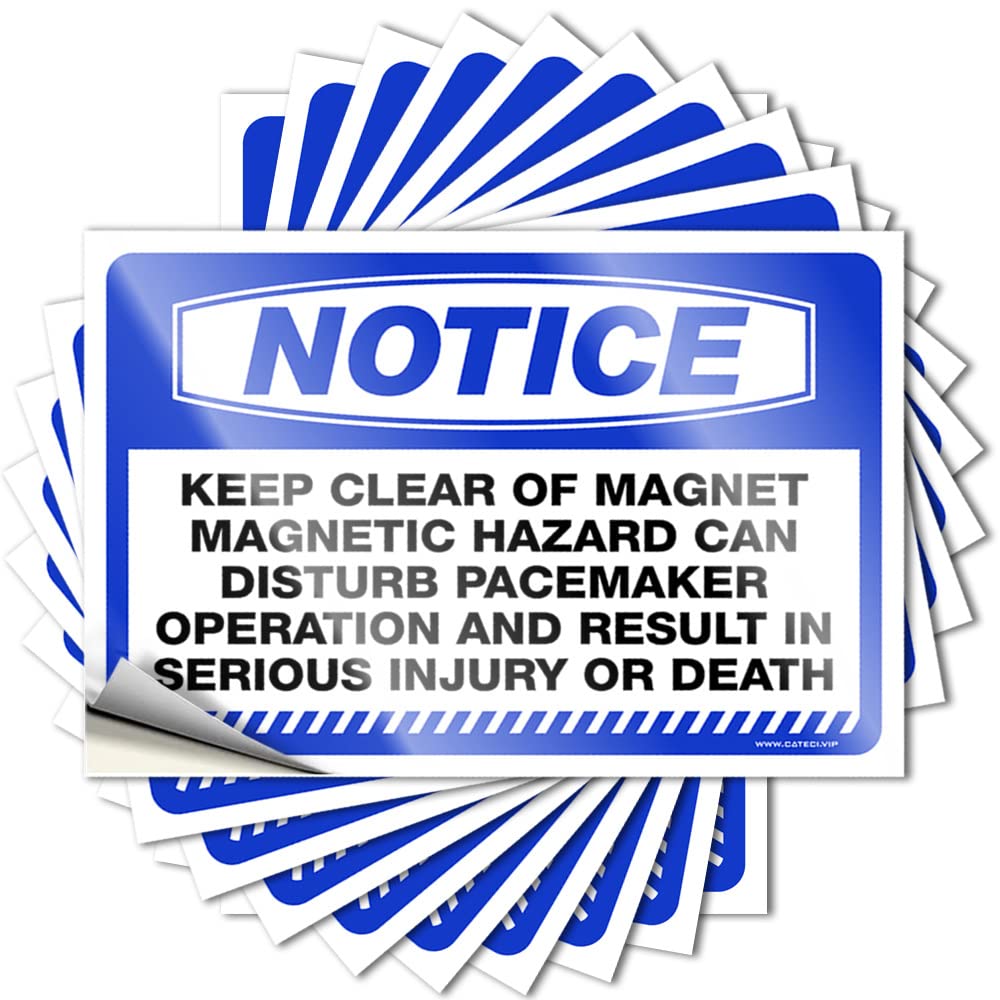 Decals Accent Fall Front Porch Decor Bottle Notice Keep Clear of Magnet Magnetic - No Residue Decals for Mold(8X12CM)