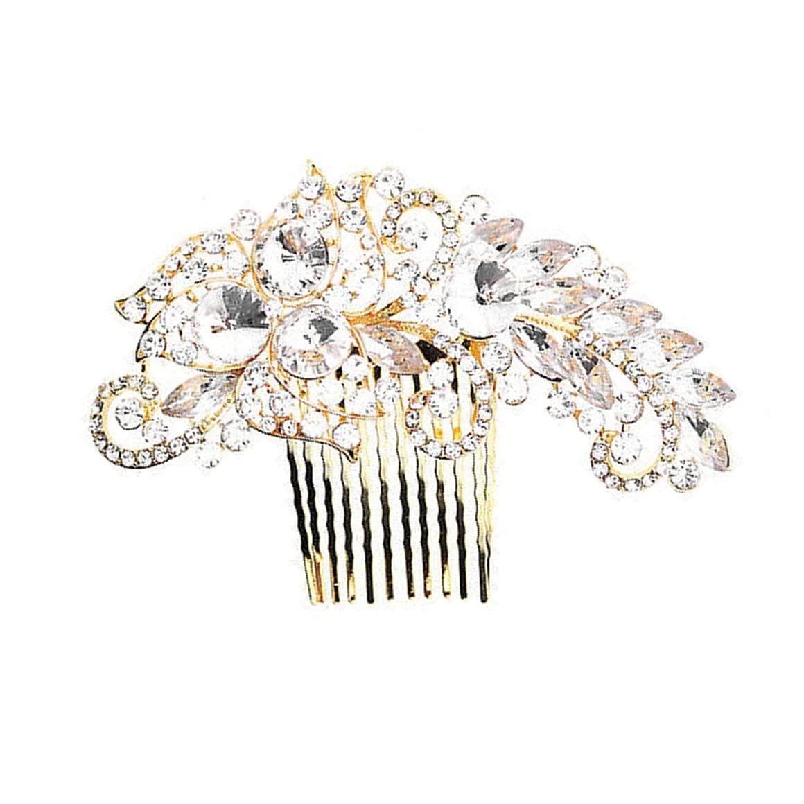 Eye-Catching Wedding Hair Comb For Women Lady Hair Jewelry Charming Bride Headdress Universal Hair Accessories