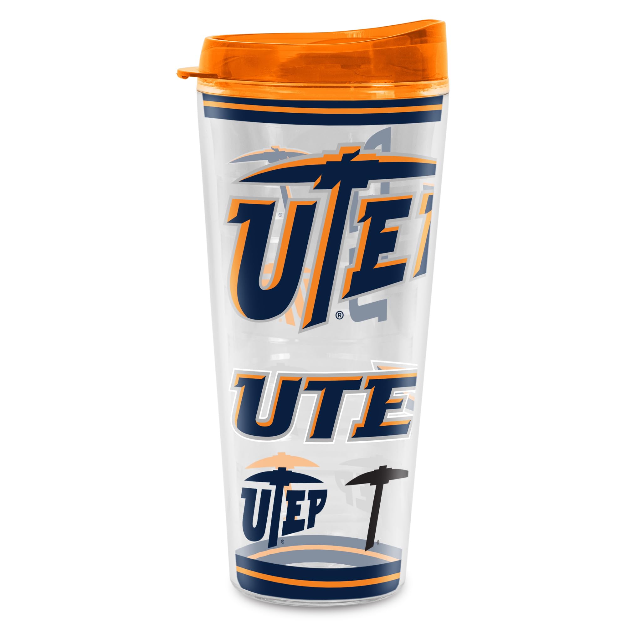 Rico Industries NCAA College Double Wall Mayhem 16oz Or 20oz Tritan Tumbler W Lid