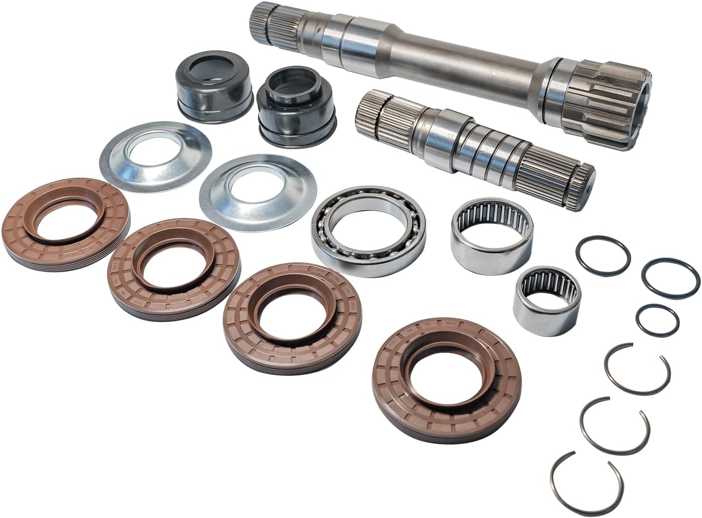 Right Front Differential Axle Intermediate Shaft Kit Compatible with 2012-2021 Dodge Ram 1500, Inner Shaft Upgrade with 68257420AF, 68257421AF, 68257422AF, 722N695BKA