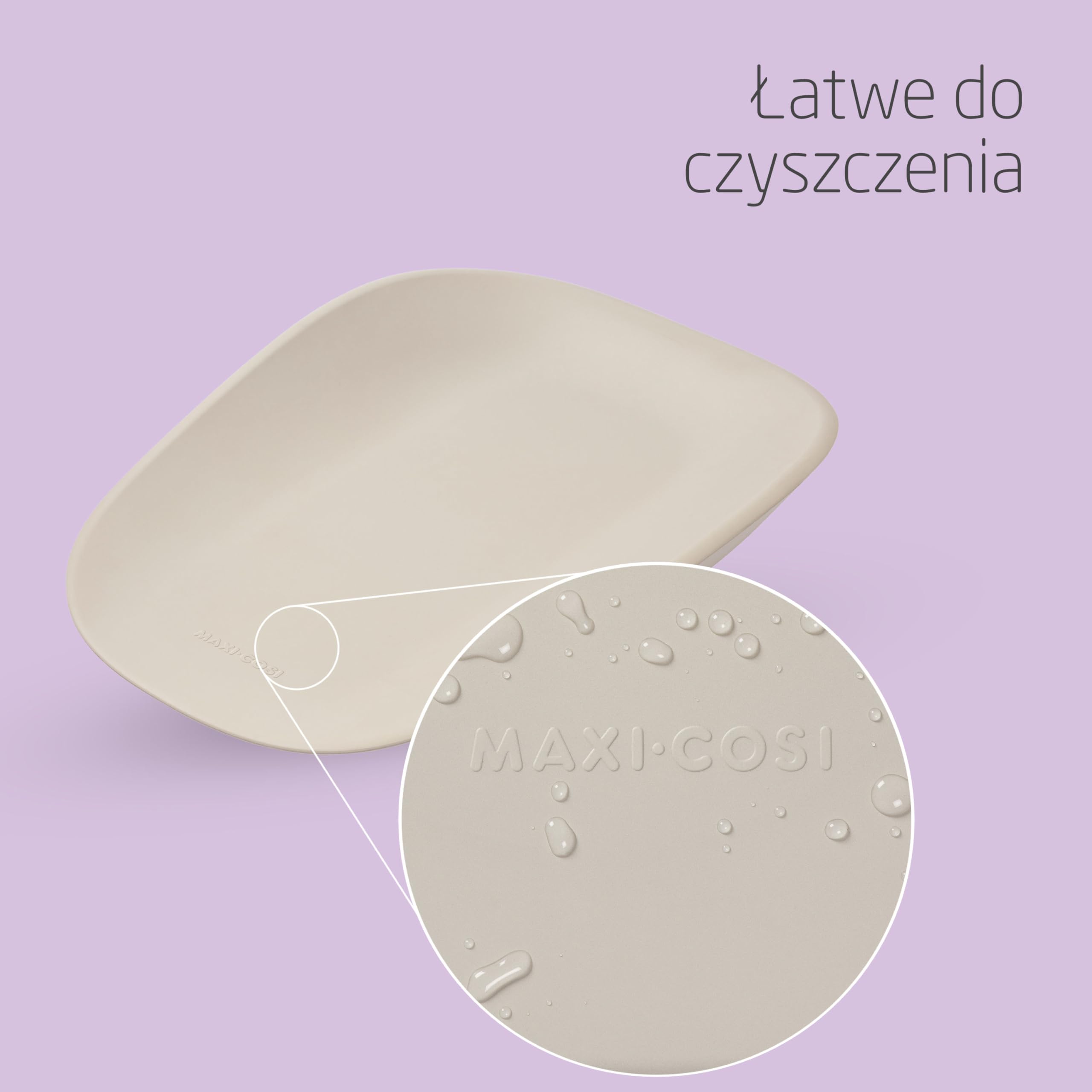 Maxi-Cosi Mavis, Mata do Przewijania, 50 x 70 cm, Odpowiednia od Narodzin, Niemowlęta i Maluchy, Wysokie Zaokrąglone Krawędzie, Łatwe Czyszczenie, Antypoślizgowa Baza, Miękka Pianka, Elegance Beige