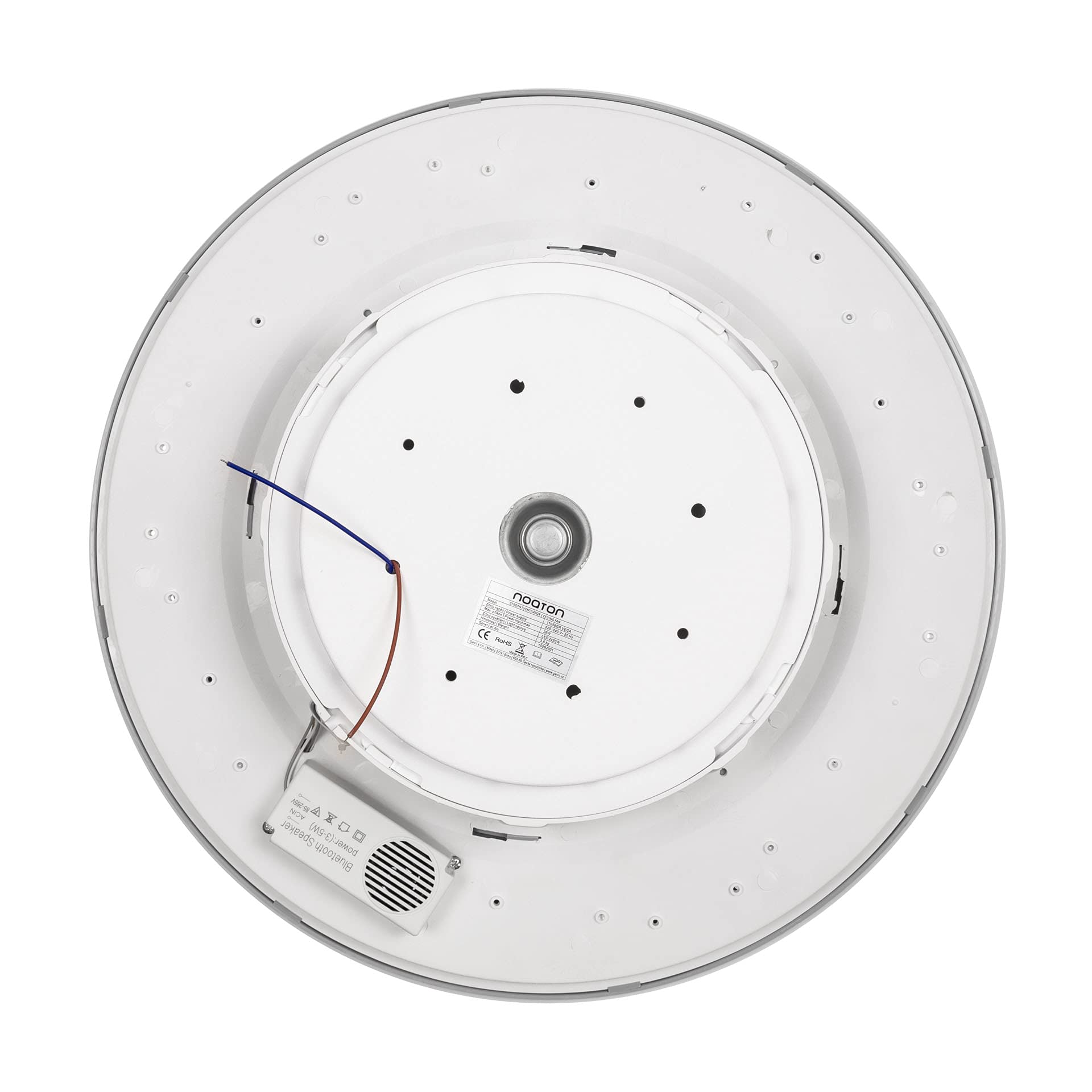 Noaton® Vega 11056BR Ventilateur de plafond avec lumière