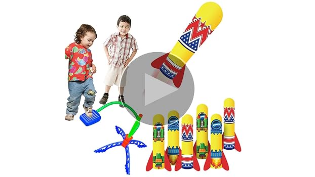 ⭐︎スポンジロケットランチャーおもちゃゲームアウトドア空飛ぶフォーム Amazon.co.jp: ロケットランチャー おもちゃ ゲーム アウトドア