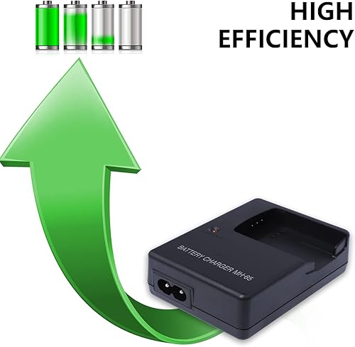 Miniatura 3 de MH-65 EN-EL12 Cargador de batería rápido compatible con Nikon Coolpix A1000 B600 W300 A900 AW100 AW110 AW120 AW130 S6300 S8100 S8200 S9050 S9200