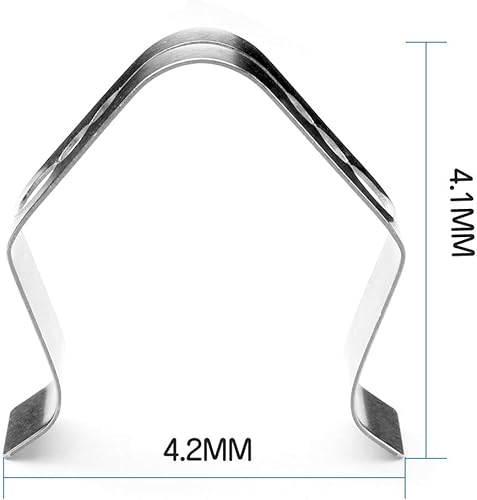 Miniatura 2 de BBQGO Soporte universal para sonda de carne con clip para parrilla Thermopro Maverick Inkbird Weber iGrill lecturas de temperatura ambiente