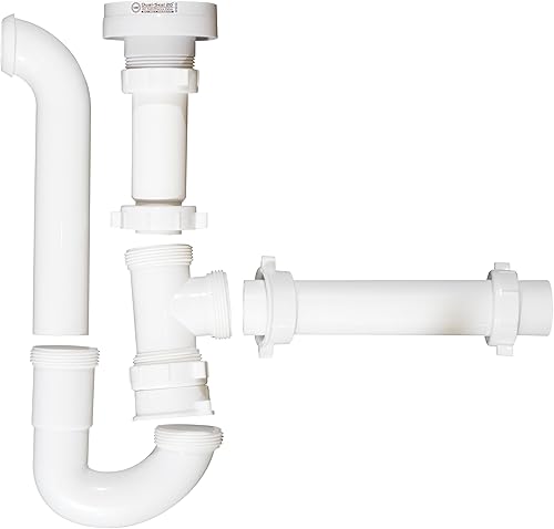 Miniatura 8 de Kit de montaje de trampa de válvula de admisión de aire con ventilación de tubérculo de 1-1/2 pulgadas, 2 válvulas de admisión de aire de sello