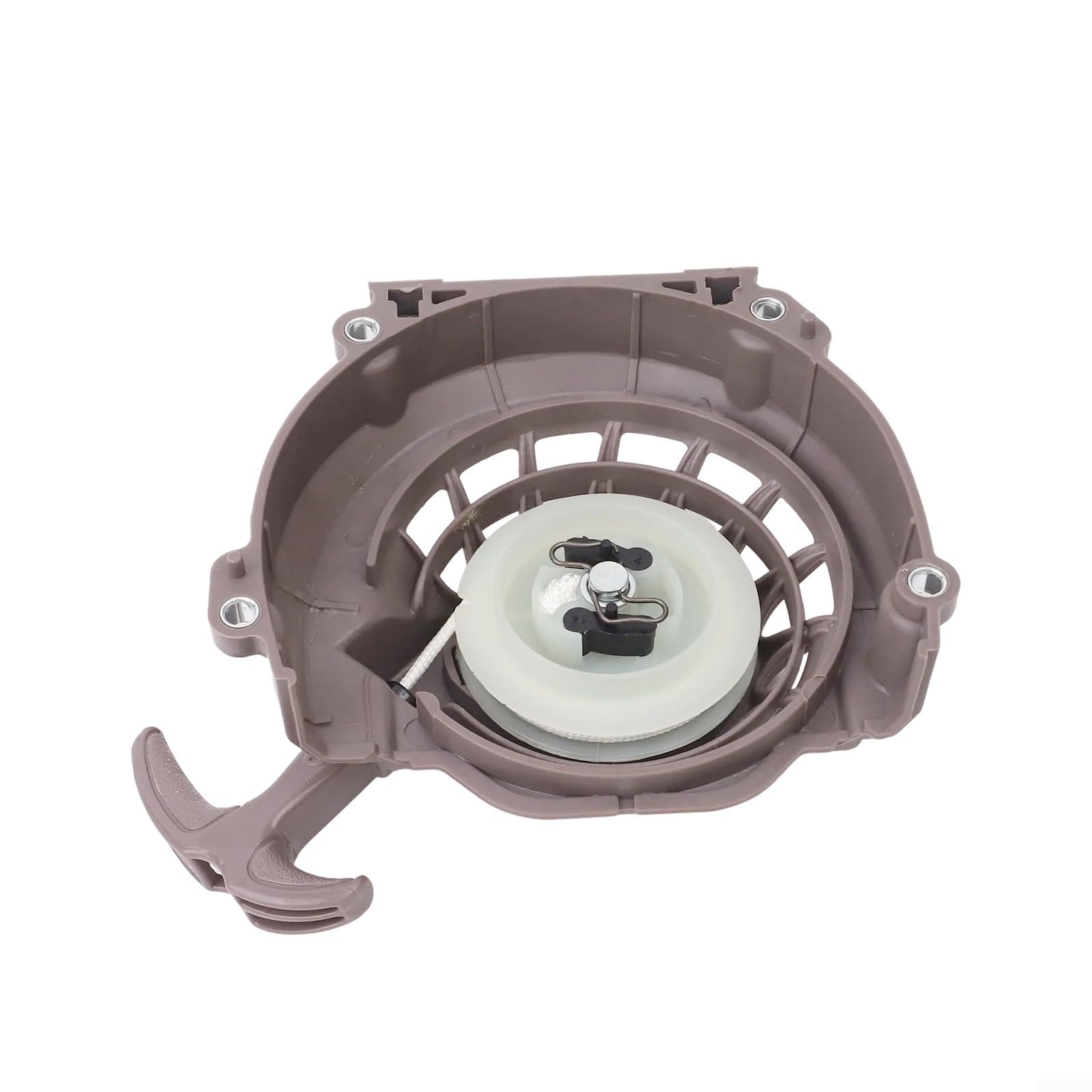 For Recoil Starter Pull Plate for 1E48F 48F 63cc 6300 Earth Drill Tiller, Heavy Duty Garden Auger Pull Cord Assembly, Outdoor POWERs Equipment Spares