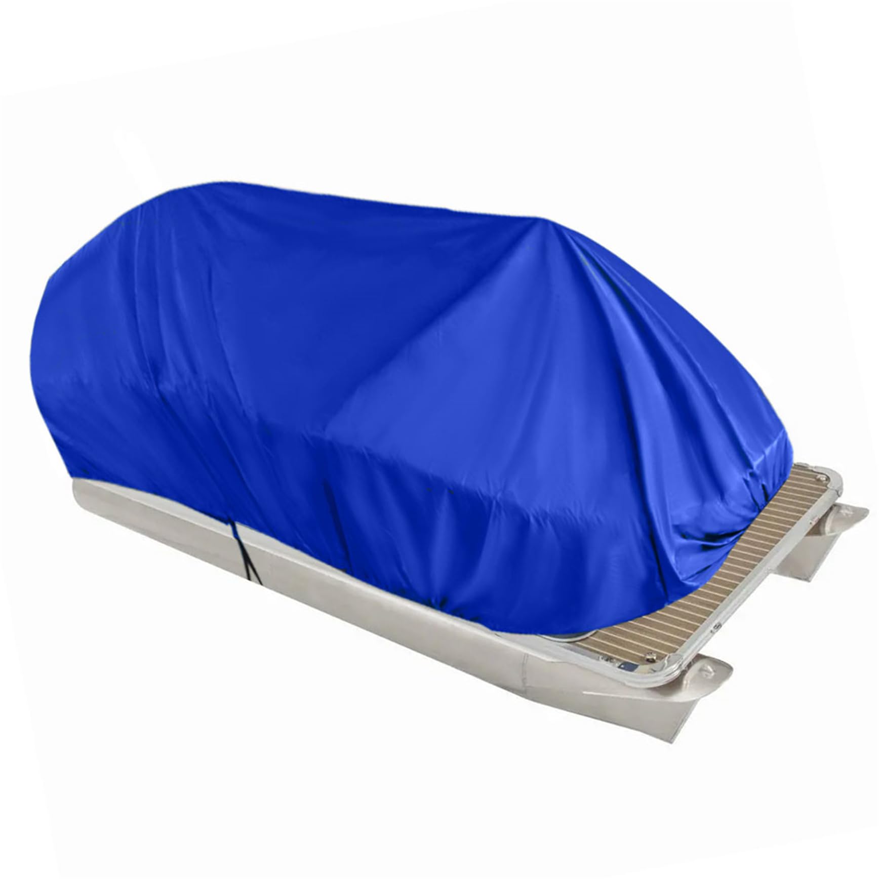 210D Pontoon Heavy Boat Covers Coating Trailerable Cover Blue