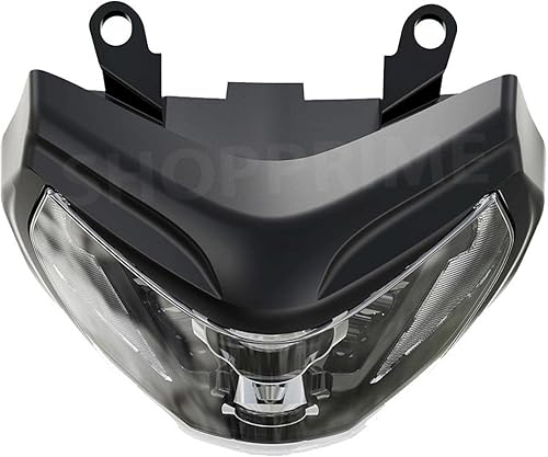 FOCCAR Faros delanteros de motocicleta para Mt07 2018 2019 Mt 09 Fz 09 Mt09 Fz09 2014-2016 Conjunto de faros delanteros de motocicleta