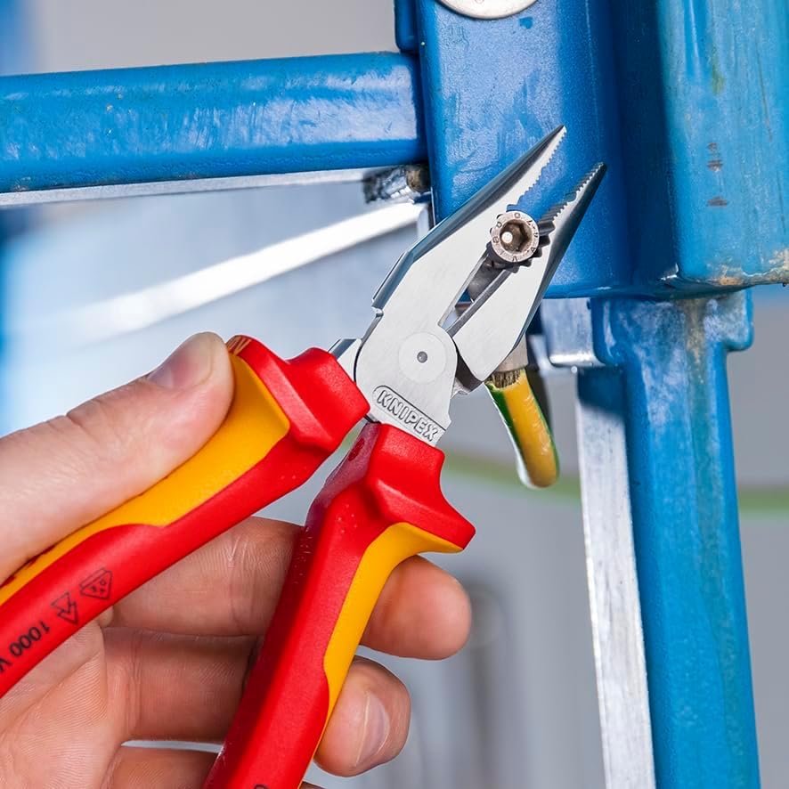 KNIPEX 08 26 185 alicate universal punta VDE 5