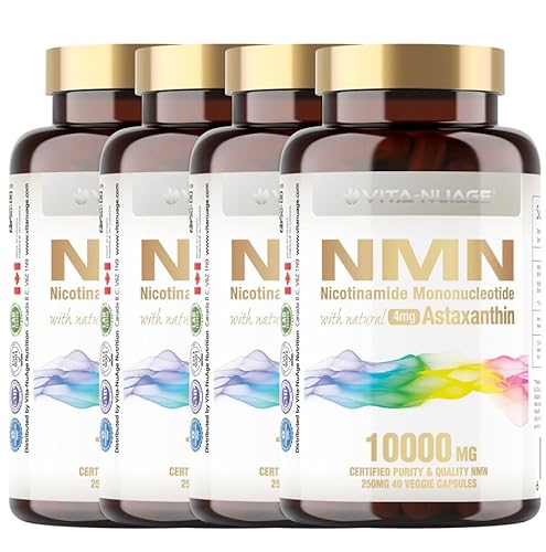 NMN �T�v�������g 10000�r �y40��×4��NMN�z�J�i�_GMP�H�ꐻ�������x100% �i1����250�r�j���肵���`�� NMN +�A�X�^�L�T���`�����z��160����