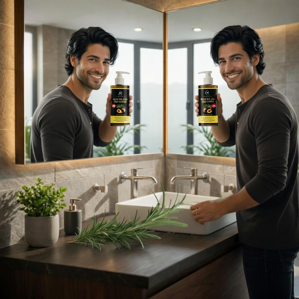 Batana Oil Shampoo with Rosemary Oil | Sulfate-Free | Fuller & Stronger-Looking Hair