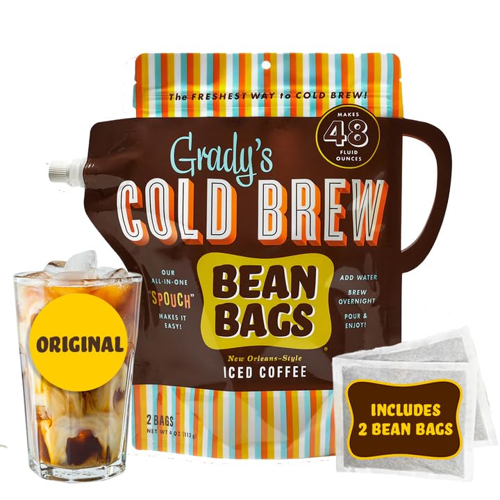 GRADY’S COLD BREW, New Orleans Style, 100% Arabica Ground...