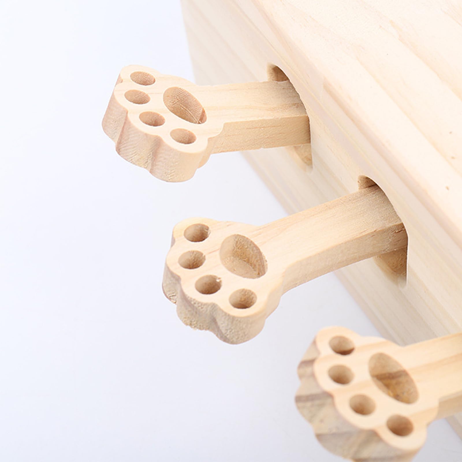 Miaofairy Whack-A-Mole, Juguete De Madera para Gatos Miaofairy, Rascador Y Juguete 3 En 1 para Gatos, Juguetes para Gatos De Interior, para Gatos, Juegos para Gatos