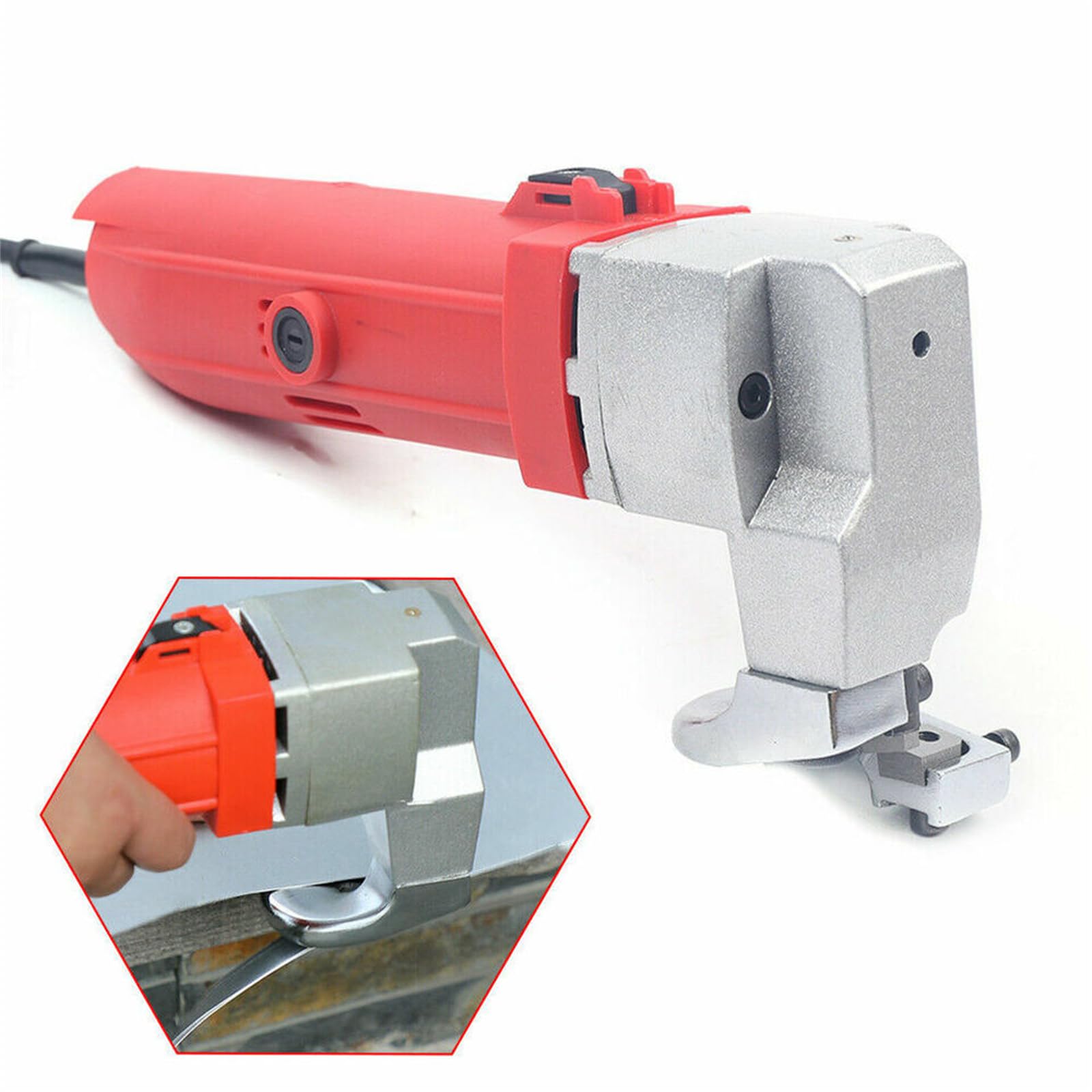 500W Elettrico Cesoie Metallo Forbici 2000 giri/min Cesoie Elettriche Cesoie per Taglio Metallo