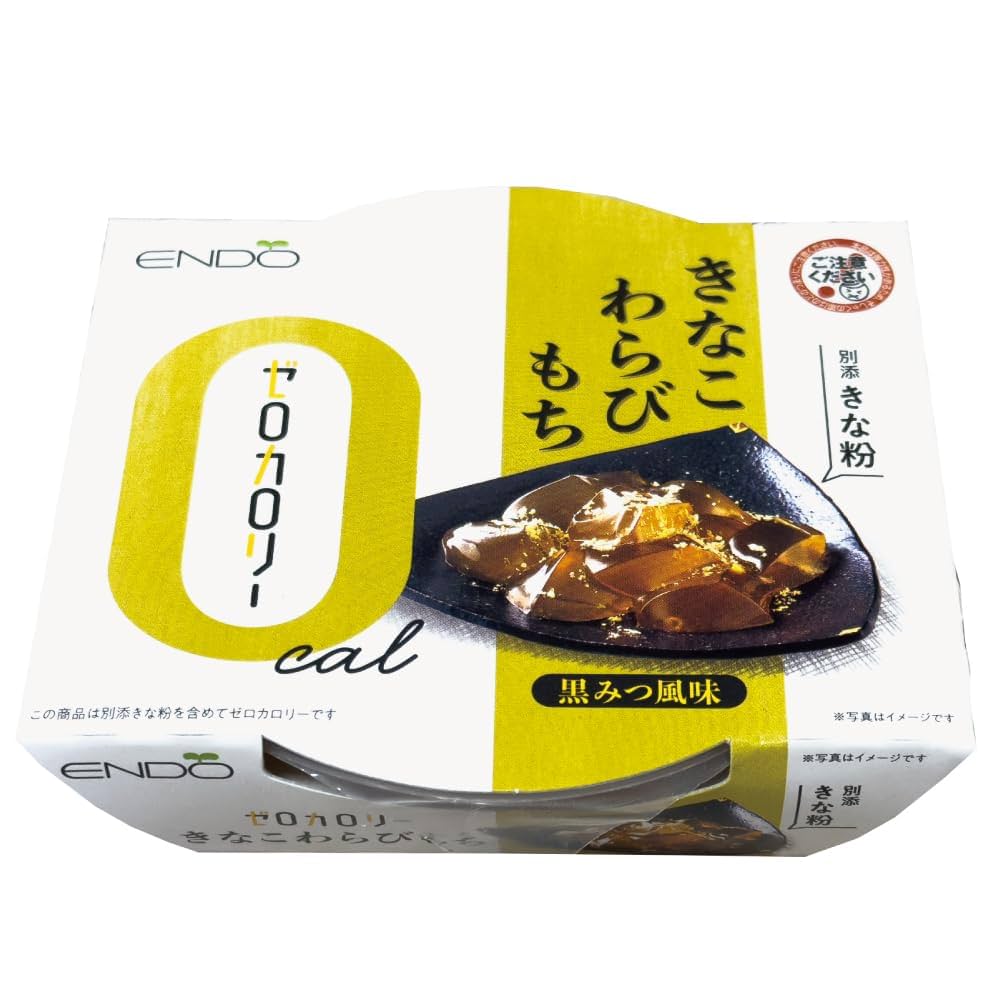 Amazon | 遠藤製餡 ゼロカロリー きなこわらびもち 108g×24(6×4