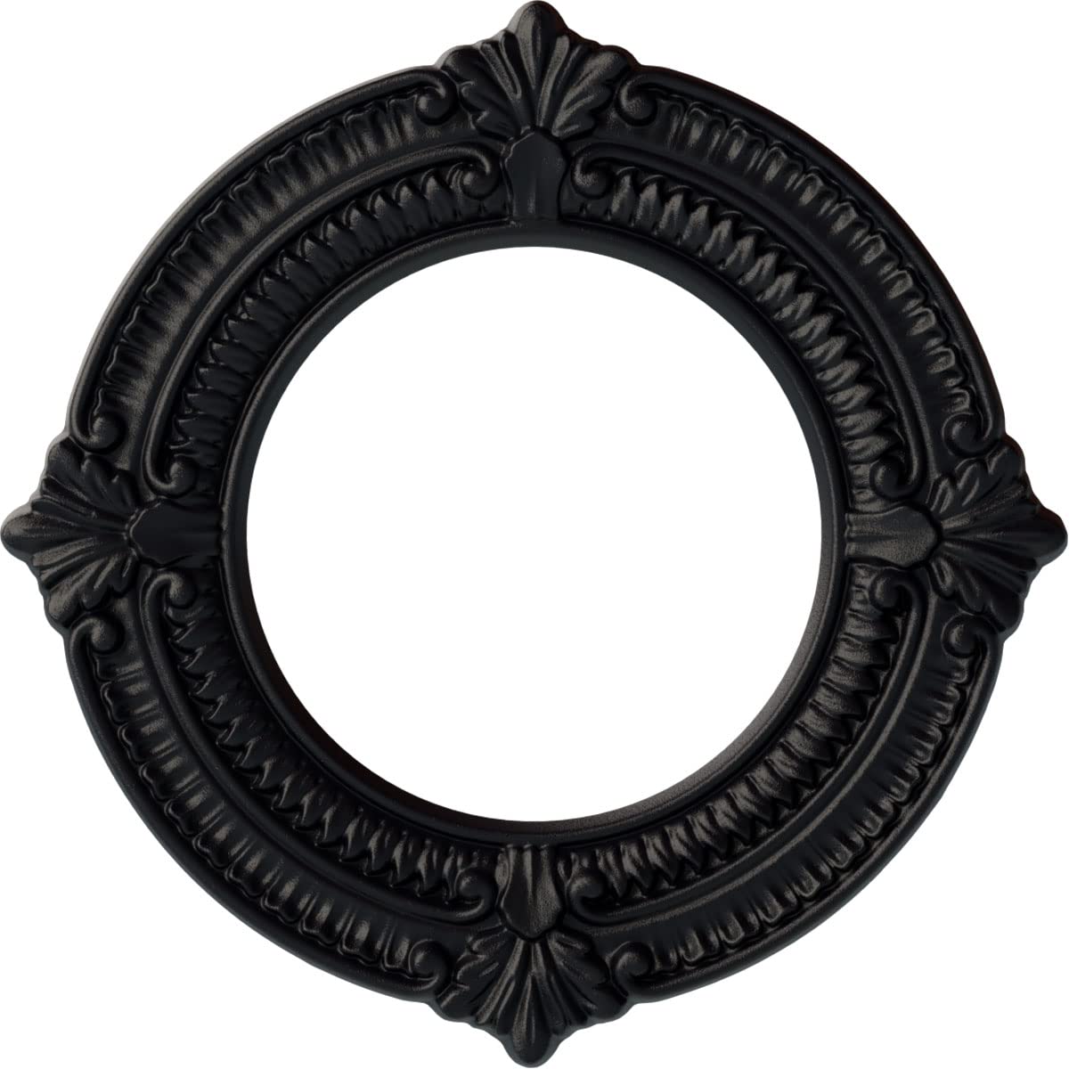 11 1/8"OD x 6 1/8"ID x 5/8"P Benson Ceiling Medallion (Fits Canopies up to 6 1/8") — Amazon image 30
