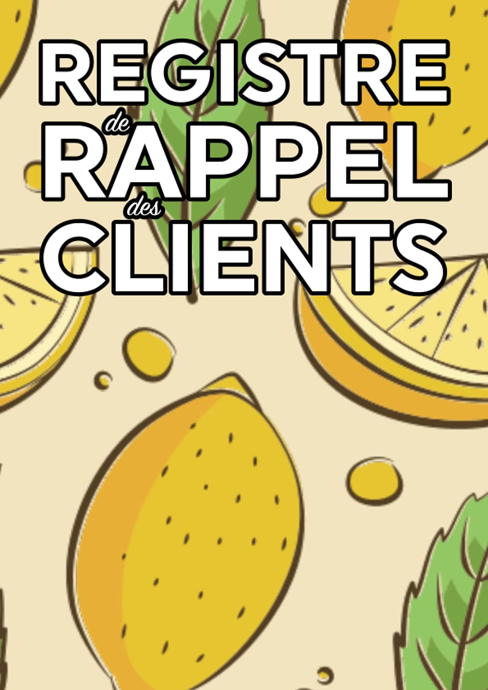 Buy Registre de Rappel des Clients Journal de Bord Prévention De Cas