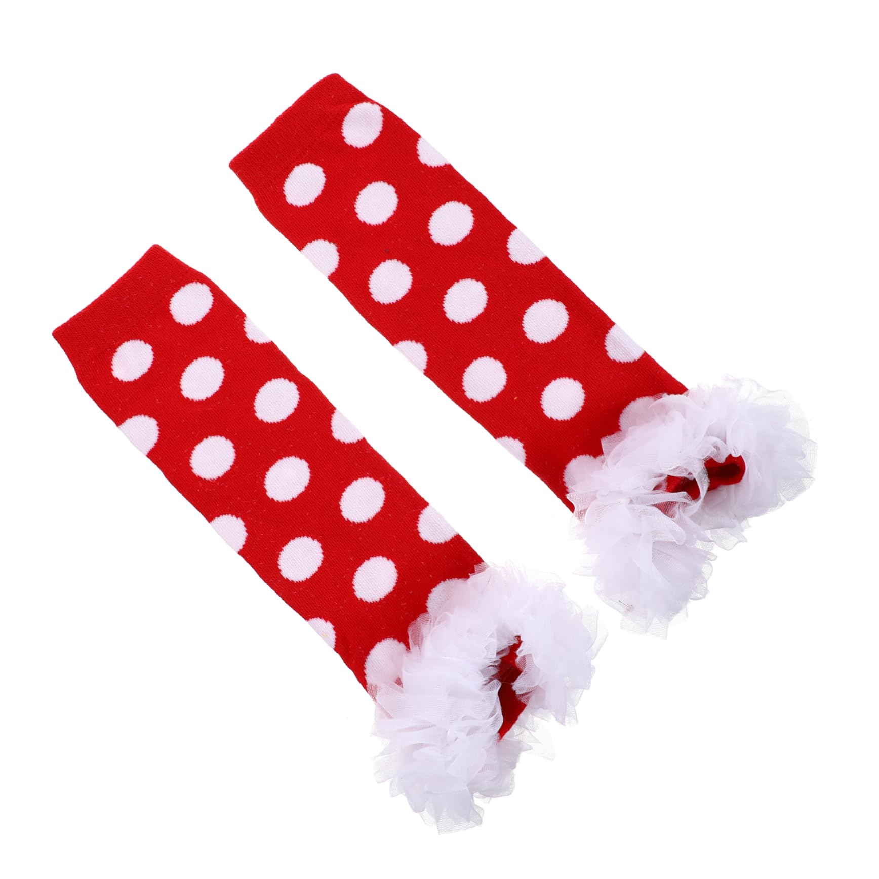 BESPORTBLE Baby Leg Warmers Newborn Soft Cotton Leg Warmer Lace Warm Leg Cuff for Toddlers for Indoor