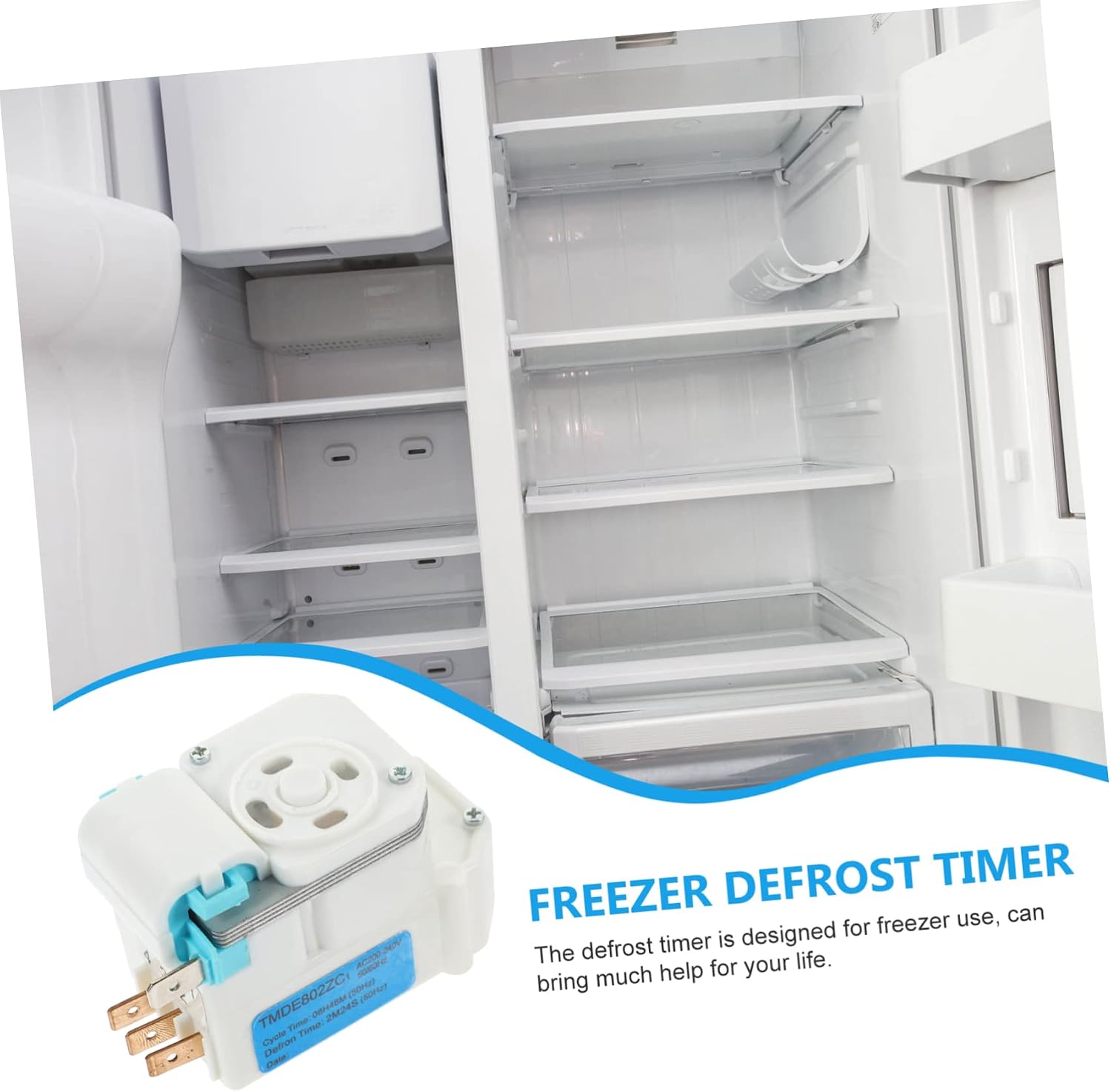 Refrigerator Defrost Timer 200v- Copper Iron for Freezer