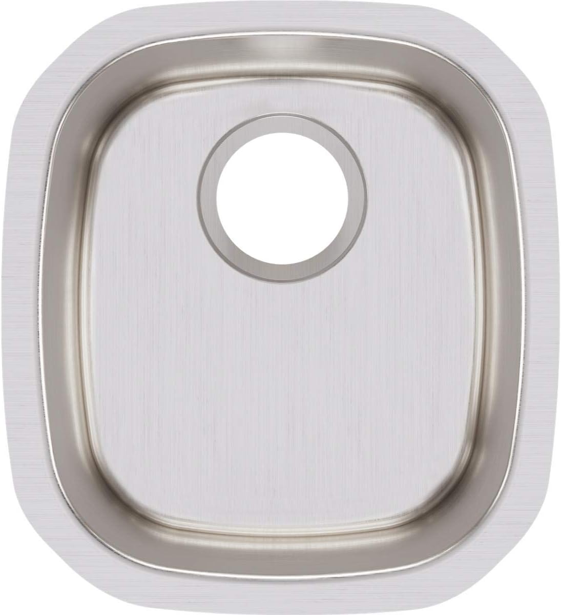 Lustertone 14.25" x 15.75" Stainless Steel Undermount Kitchen Sink
