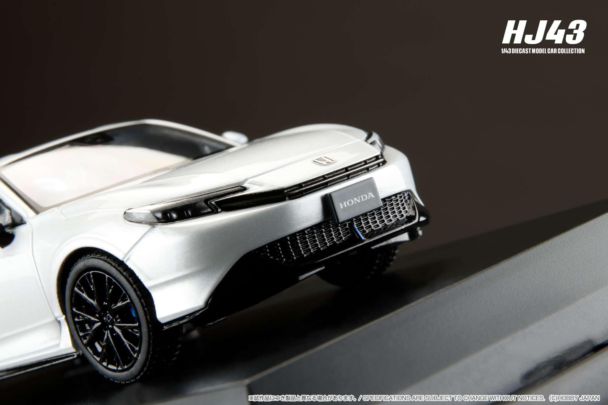 ホンダ プレリュード ホワイト ミニカー 1/43 カラーサンプル HJ Amazon | ホビージャパン (HobbyJAPAN) HJ43 1/43 ホンダ プレリュード