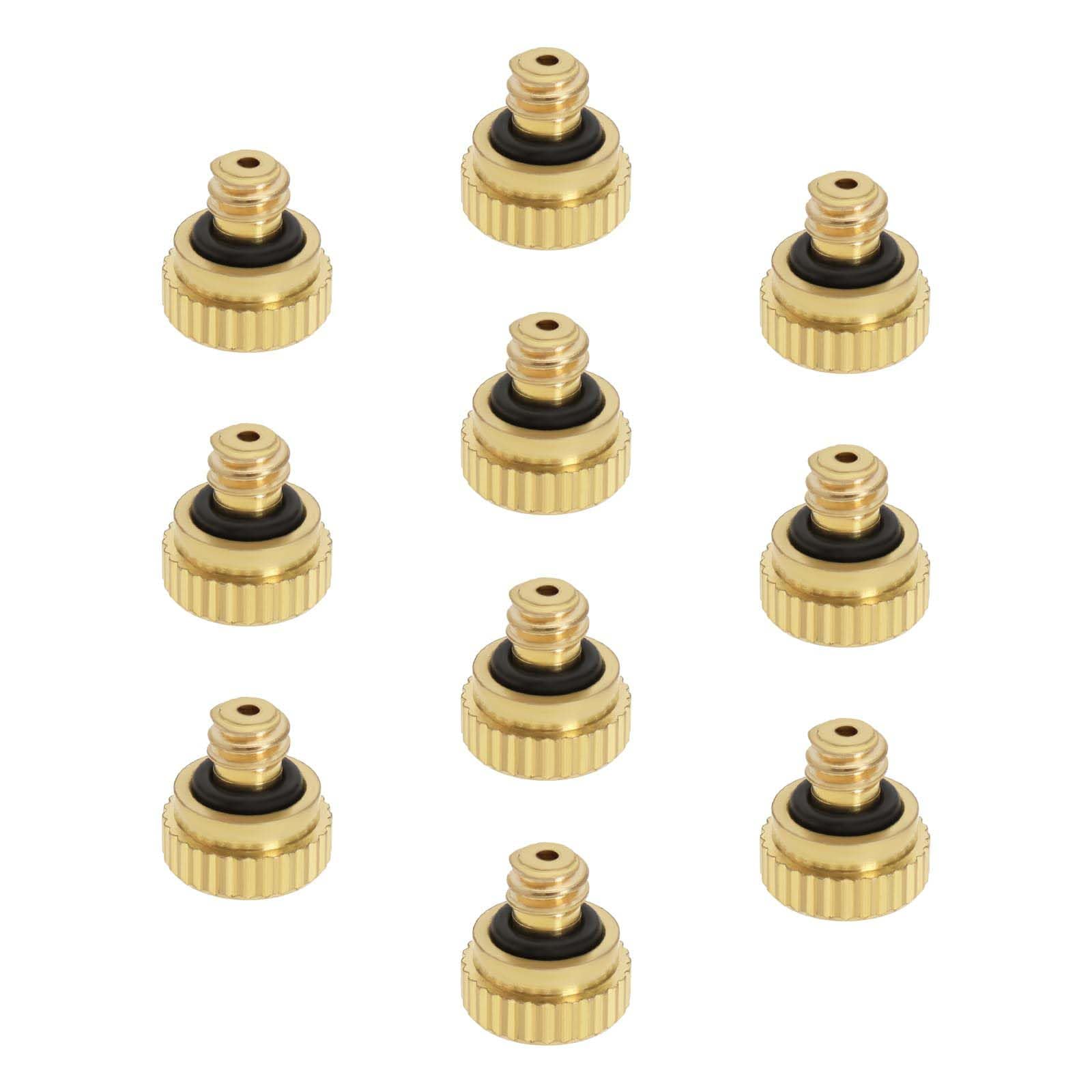 Buse de pulvérisation basse pression 0,4 mm, brumisateur humidification laiton lot 50