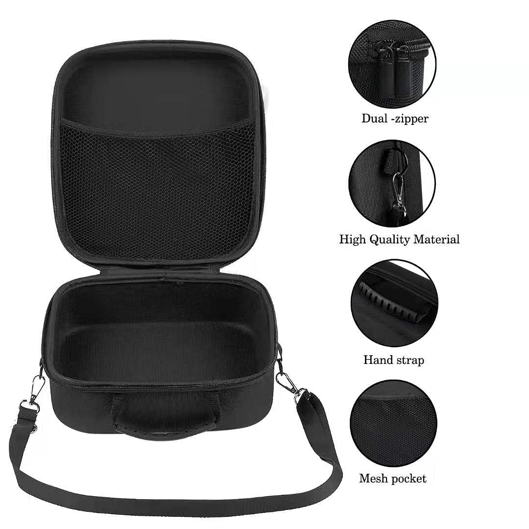 Funda Protectora rígida para respirador Facial 3M, Reutilizable, 6700, 6800, 6900, Color Negro