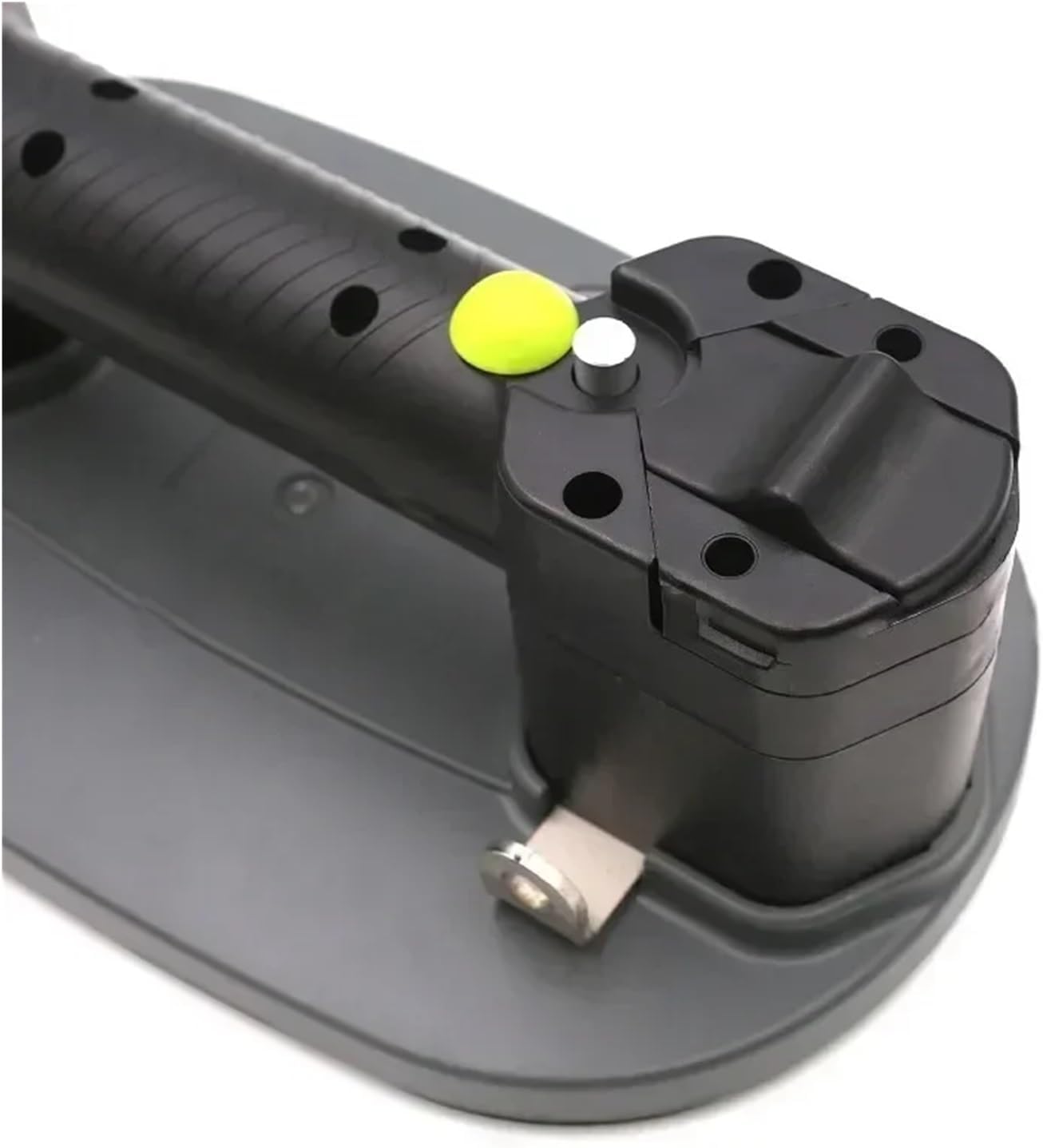 Vacuum Suction Cup, Electric Vacuum Suction Cup with Pressure Gauge 180KG Bearing Capacity Vacuum s Metal Wood Gypsum Suction Lifter 2600mAh