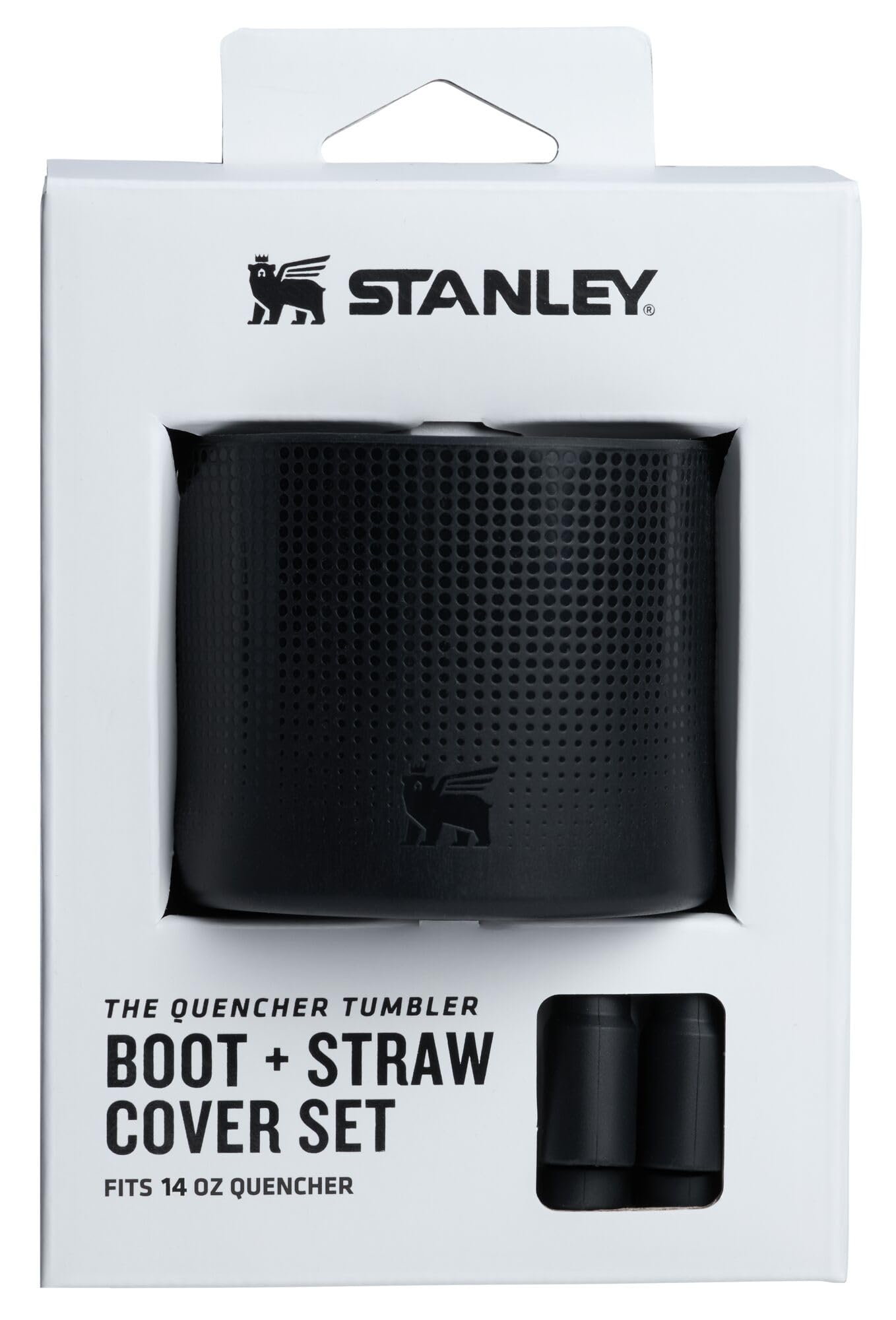 Stanley Quencher Boot and Straw Cover Cap | Anti-Slip Silicone Protector for Tumbler with Handle | Accessory Set for Stainless Steel Drinking Cup | BPA-Free
