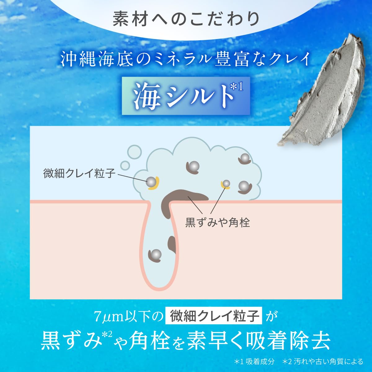 Amazon.co.jp: Fleuri Mineral Clay Foam Face Wash - Pore Cleansing