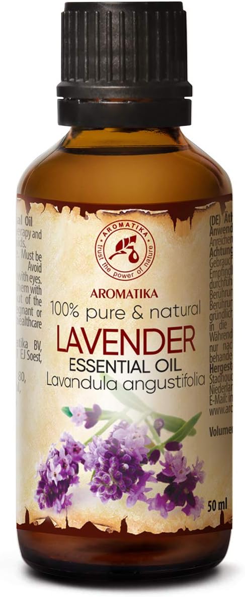 candela alla lavanda per dormire