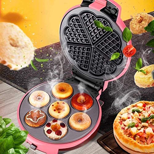 KELITINAus Waffelhersteller Donut Maker, Snack Maker Brownie Mit Abnehmbaren Anti-Platten, 8 In 1 Backbecher… – Bild 3