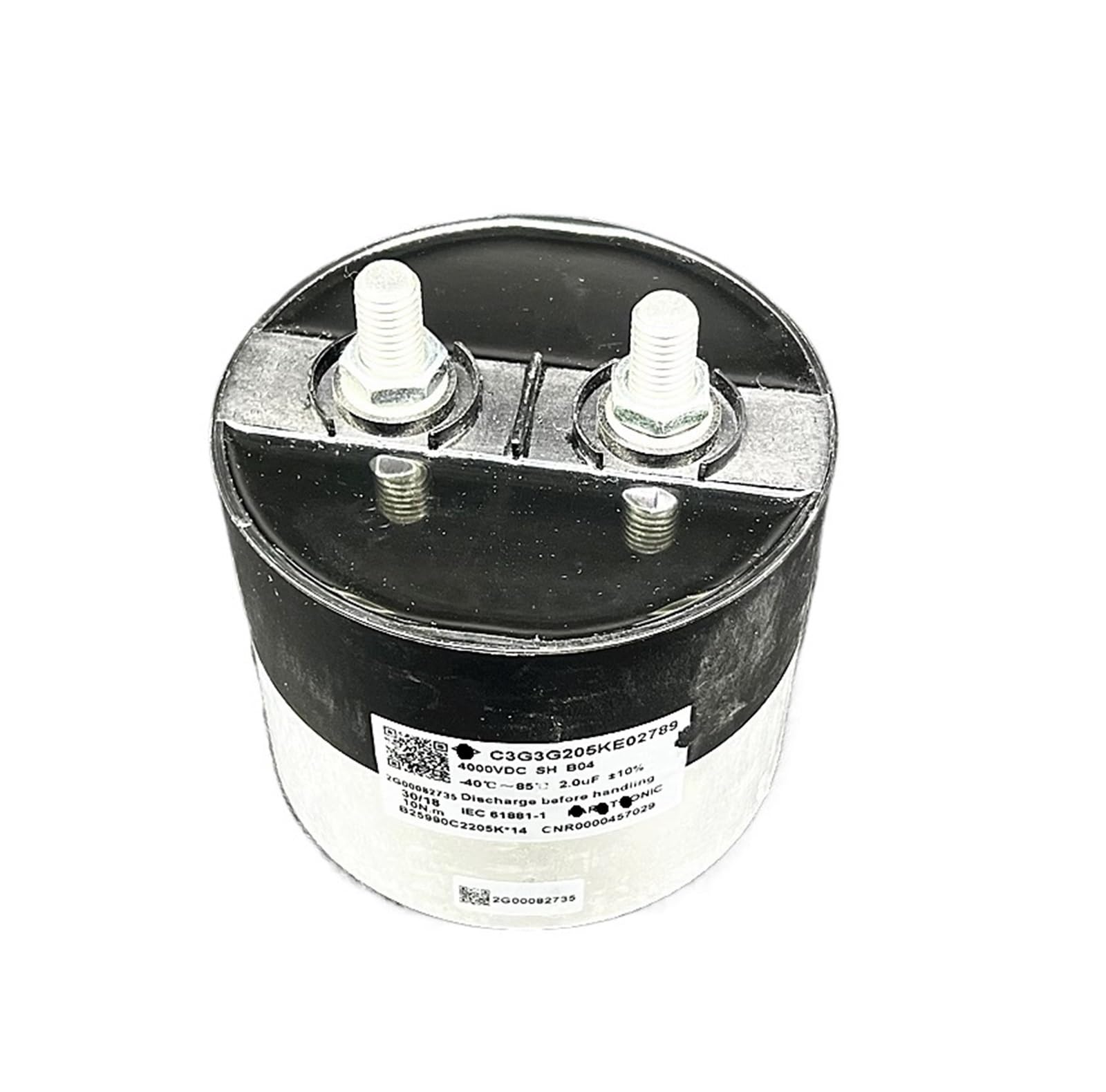 Condensador C3G3G205KE02789 2uF4000V 1 Pieza